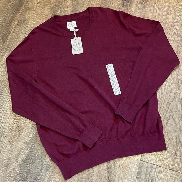 St John’s Bay V-Neck Lightweight Knit Sweater - Picture 1 of 6